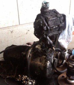 Pump Controller Melted